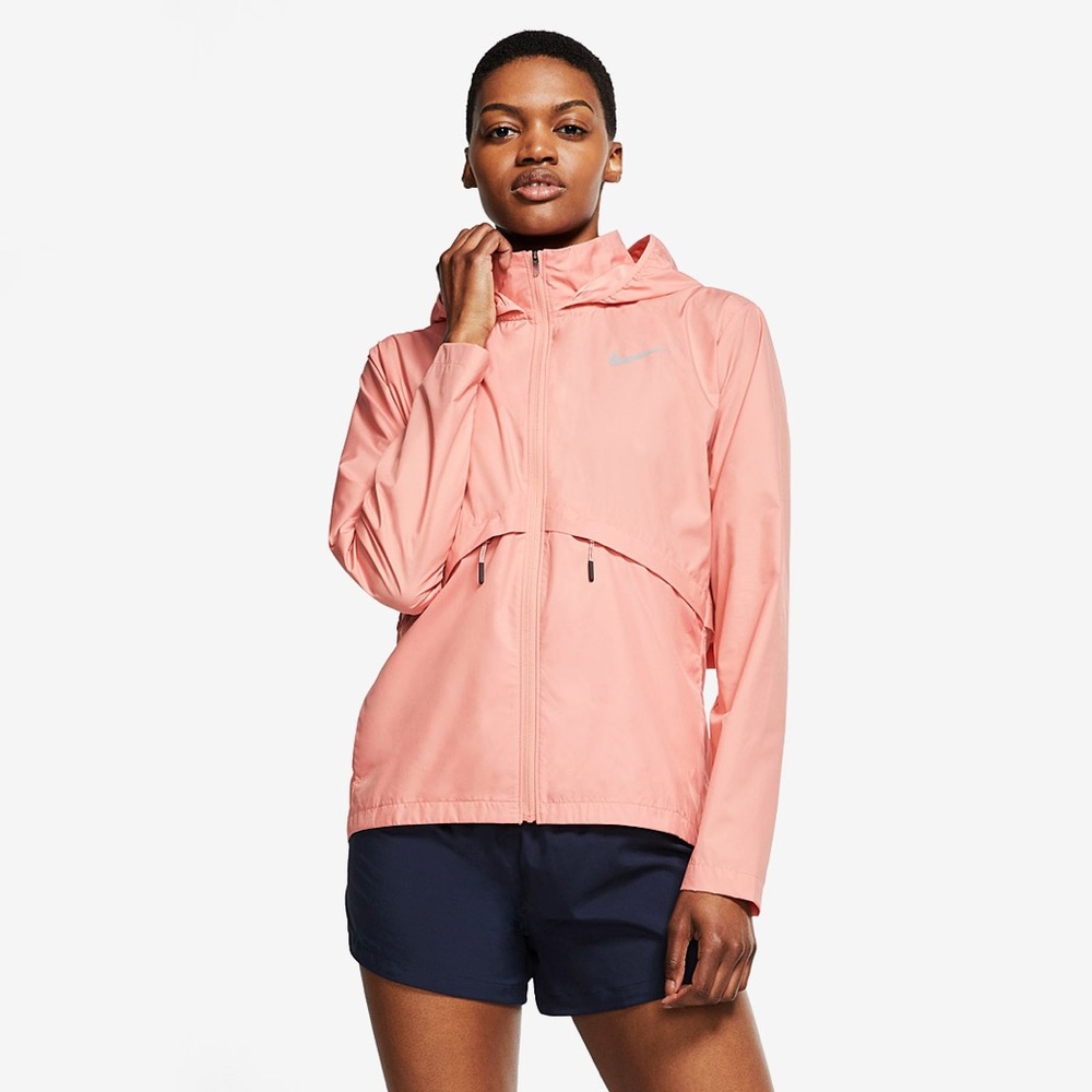 Nike Light Pink Windbreaker Jacket Size M